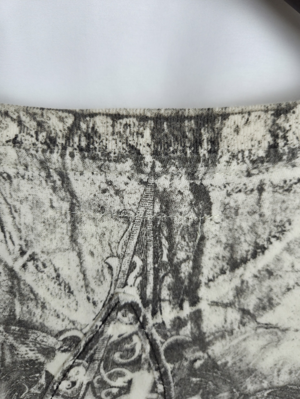 Retrofit Cream Short-Sleeve Tee with Black Wing Graphic - Picture 8 of 12